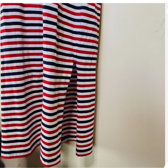 Tommy Hilfiger Striped Jersey Maxi Tank Dress - Picture 4 of 7